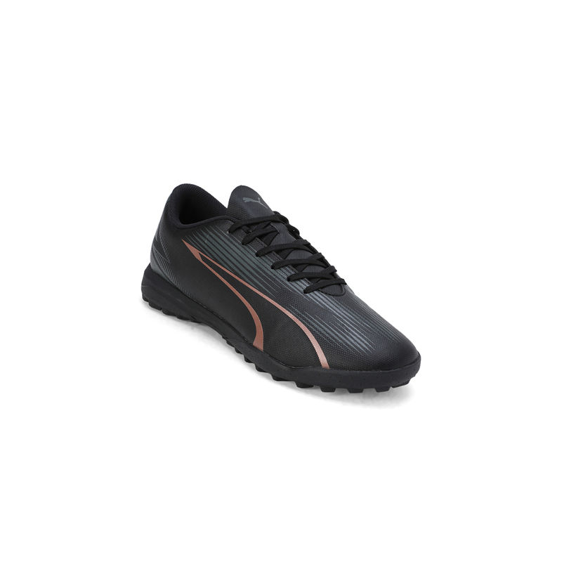Puma ULTRA PLAY TT Unisex Black Football Shoes (UK 10)
