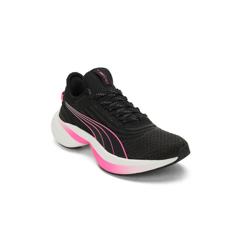Puma Conduct Pro Unisex Black Running Shoes (UK 3)