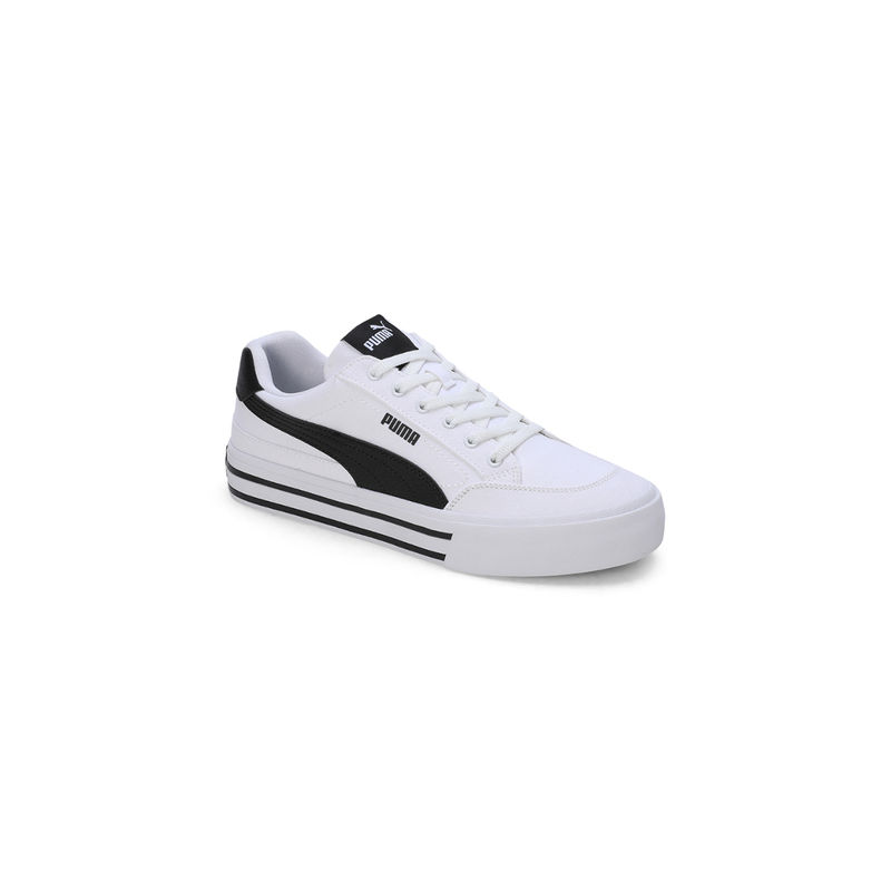 Buy Puma Unisex-Adult Smash Vulc Steel Gray-White Sneaker - 9 UK (35962213)  at Amazon.in