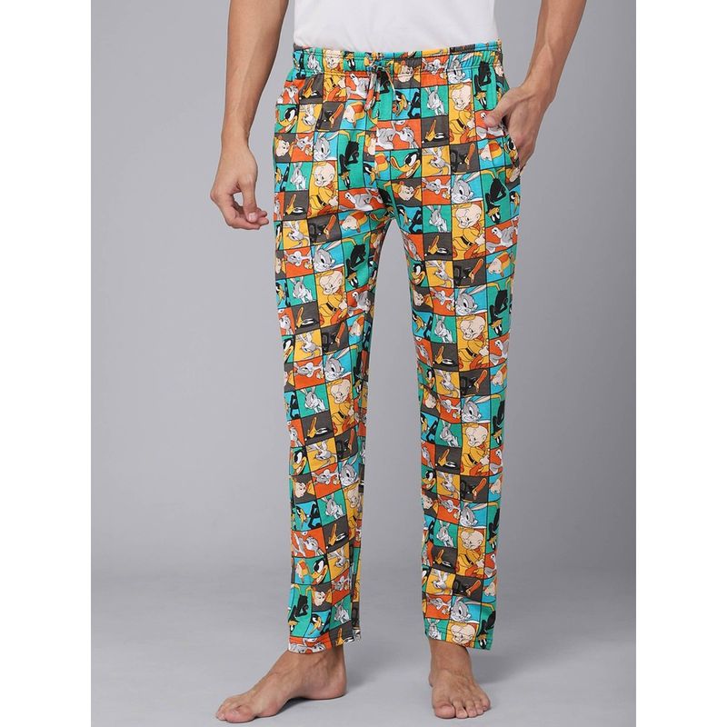Free Authority Looney Tunes Printed Pajama For Men Multi-Color (S)