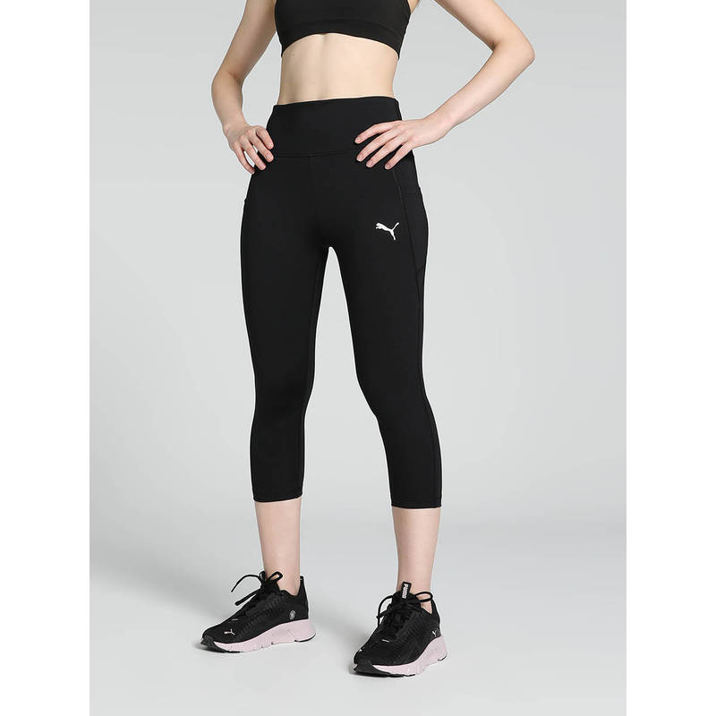 Puma Ess 3/4 Womens Black Tights (S)