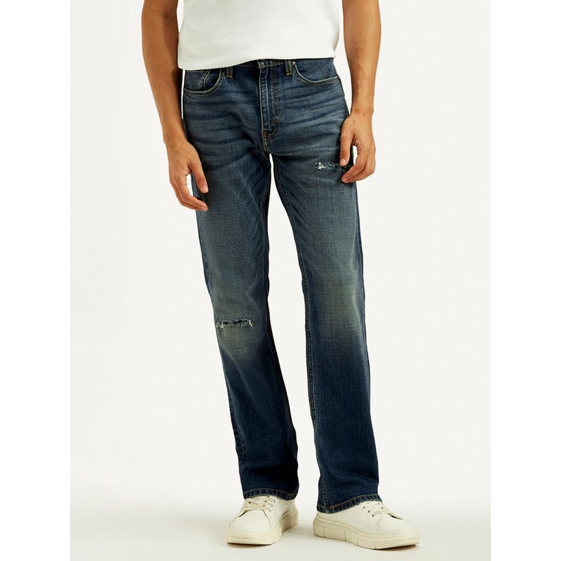 Levi's Men'S 527 Dark Indigo Bootcut Fit Mid Rise Jeans (36)