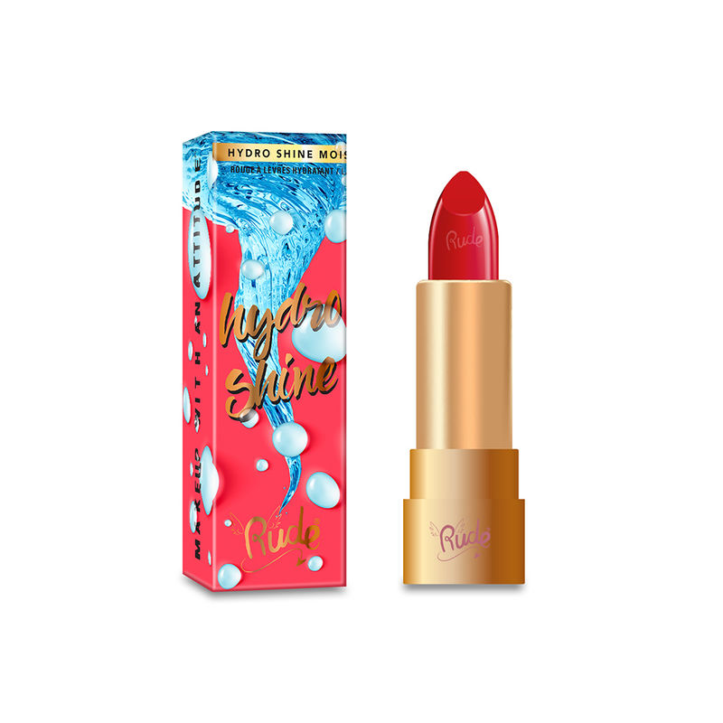 Rude Cosmetics Hydro Shine Moisturizing Lipstick - Candy Apple