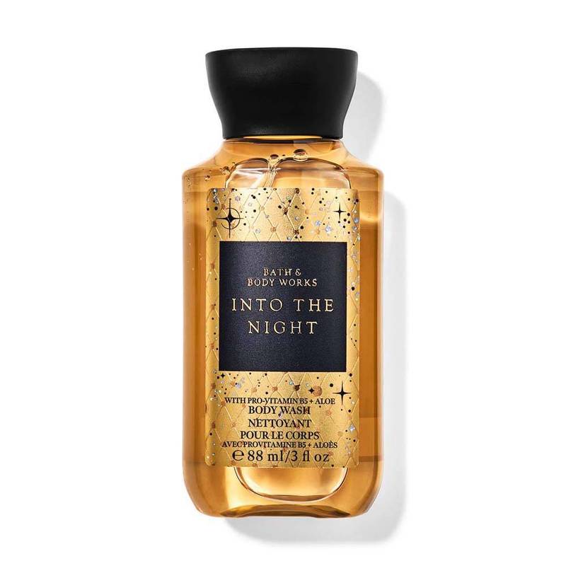 Bath & Body Works Into The Night Travel Size Hydrating Body Wash With Pro-Vitamin B5 + Aloe