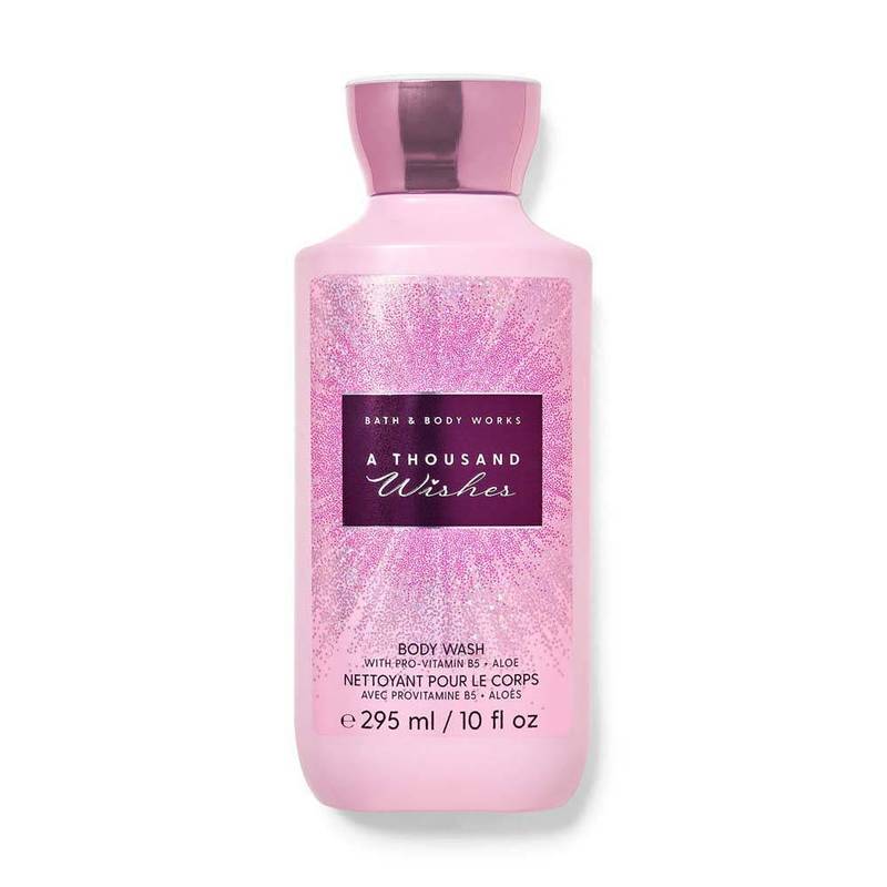 Bath & Body Works A Thousand Wishes Hydrating Body Wash & Shower Gel With Pro-Vitamin B5 + Aloe