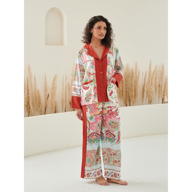 Dusk Attire Donna Shirt and Pyjama (Set of 2) (XS)