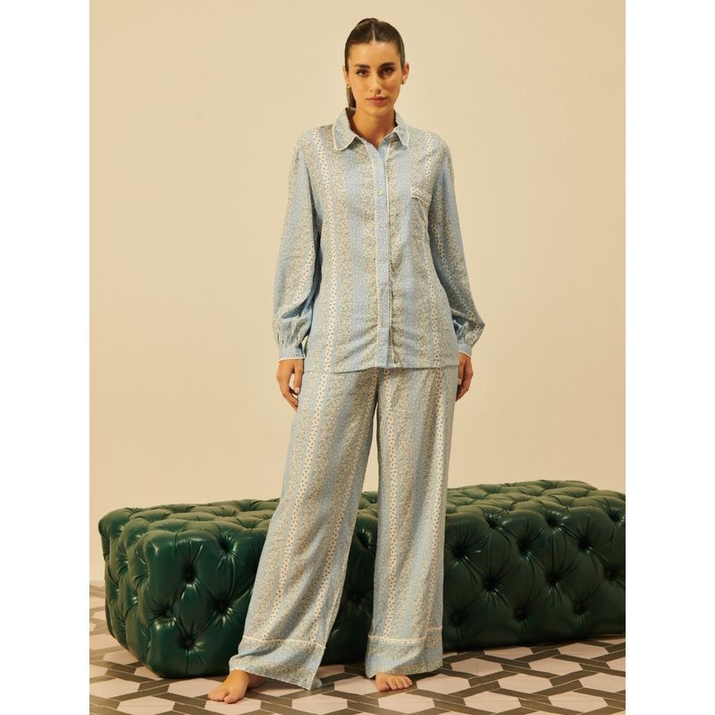 Dusk Attire Fern Shirt and Pyjama (Set of 2) (XS)