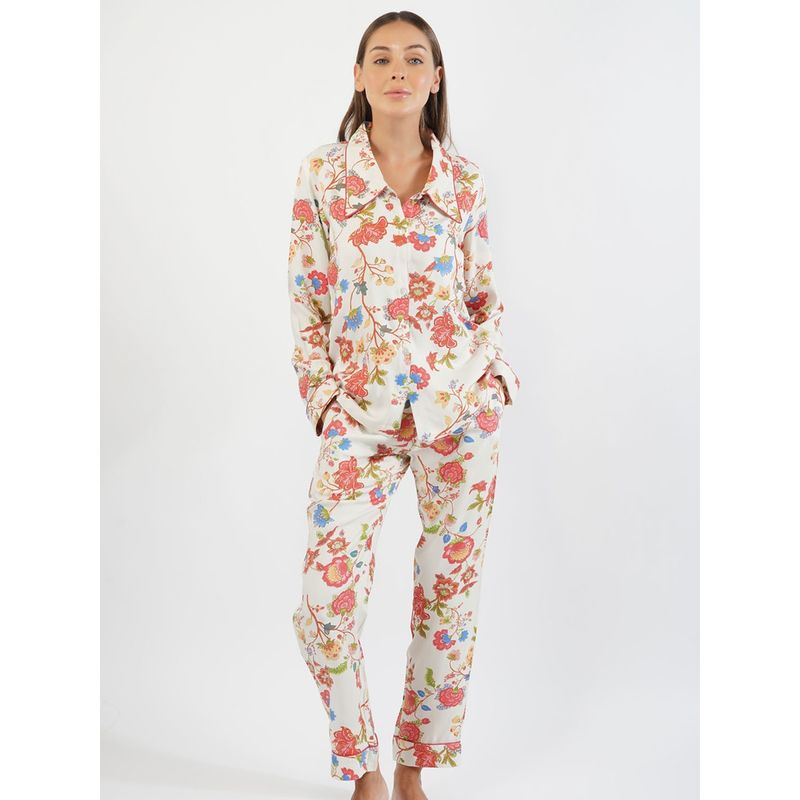 Dusk Attire Zoa Shirt and Pyjama (Set of 2) (S)