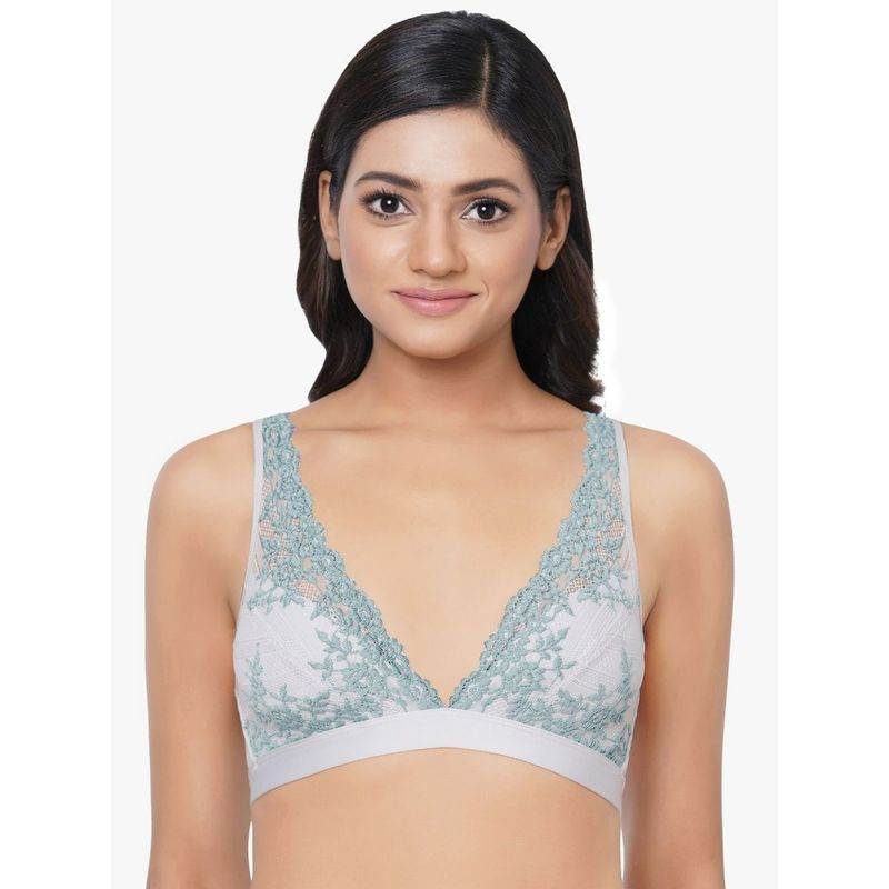 Wacoal Embrace Lace Non-Padded Non-Wired Lace Bra Grey (32)