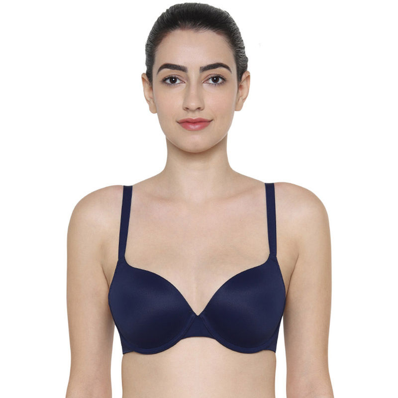 Triumph T-Shirt Bra 77 Invisible Wired Padded Support Everyday Bra - Blue (32B)