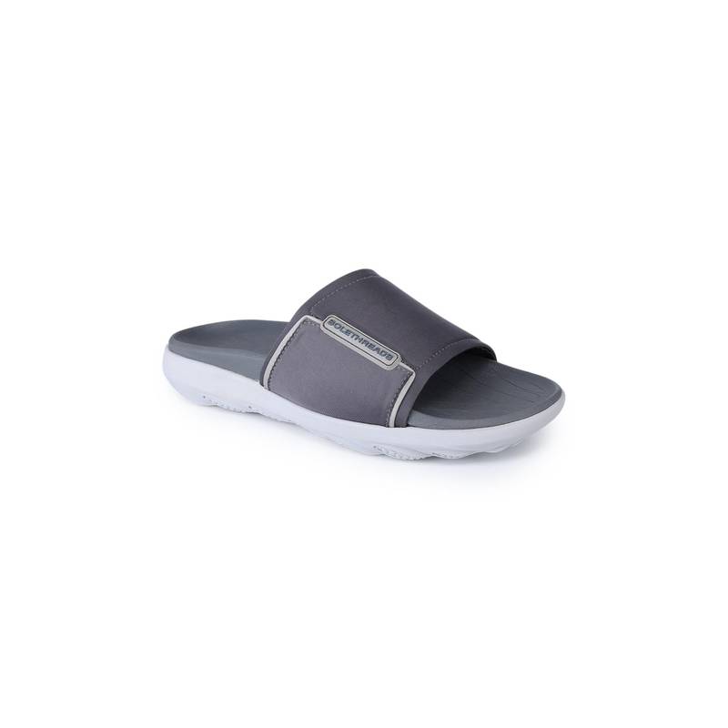SOLETHREADS Men Grey Casual Lightweight Anti-Slip Eva Sliders (EURO 41)