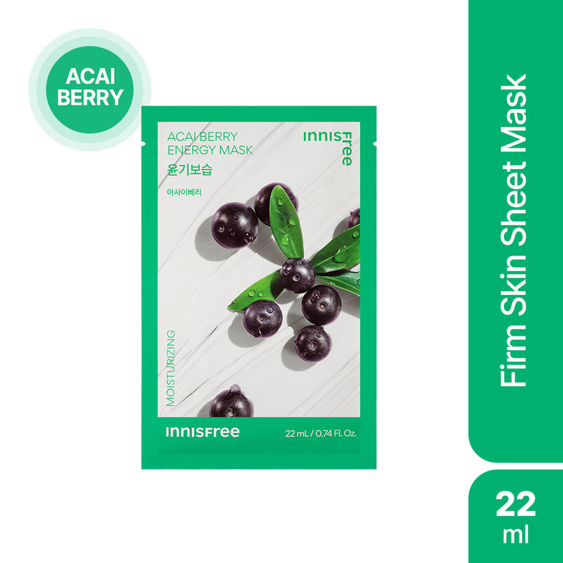 Innisfree Acai Berry Cream Energy Mask - Revives & Smooths Skin