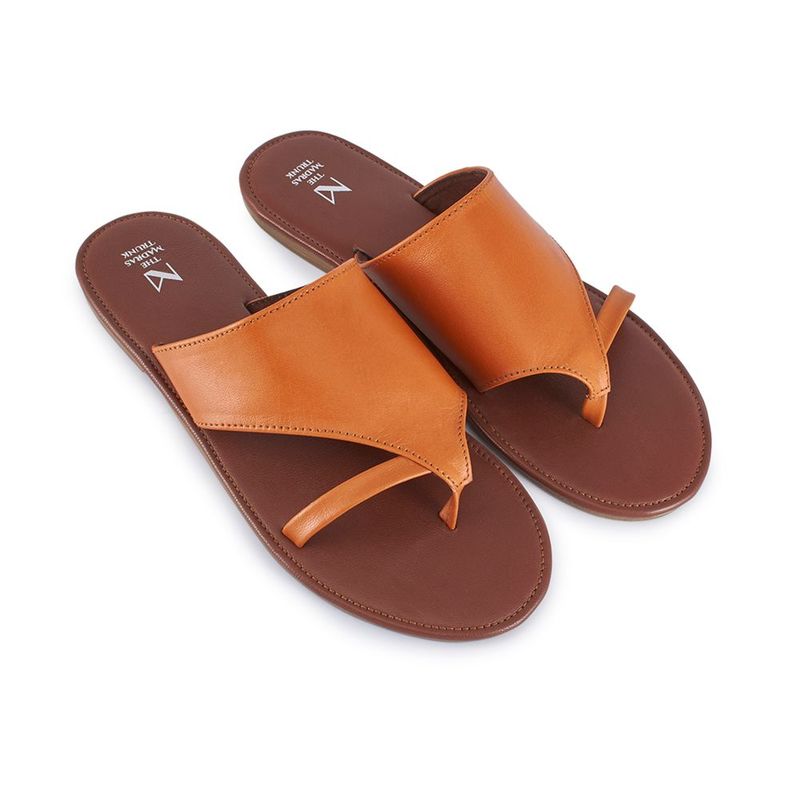 The Madras Trunk Roop - Brown Orange (tmtroopbrownorange) - EURO 42