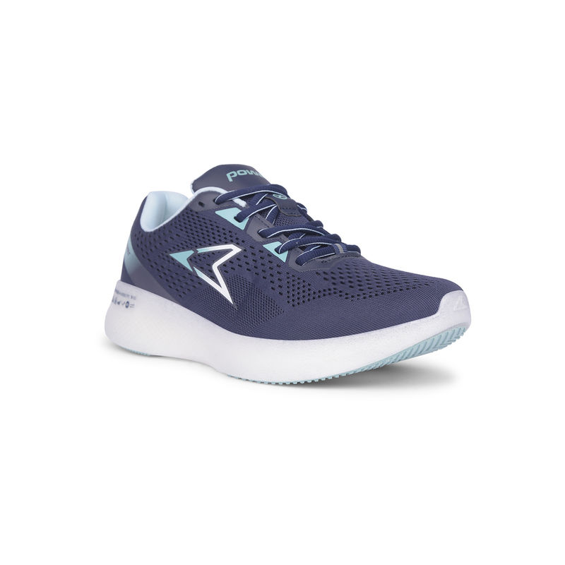 Power Navy Blue Women Lace-Up Sports Running Shoes (UK 3)