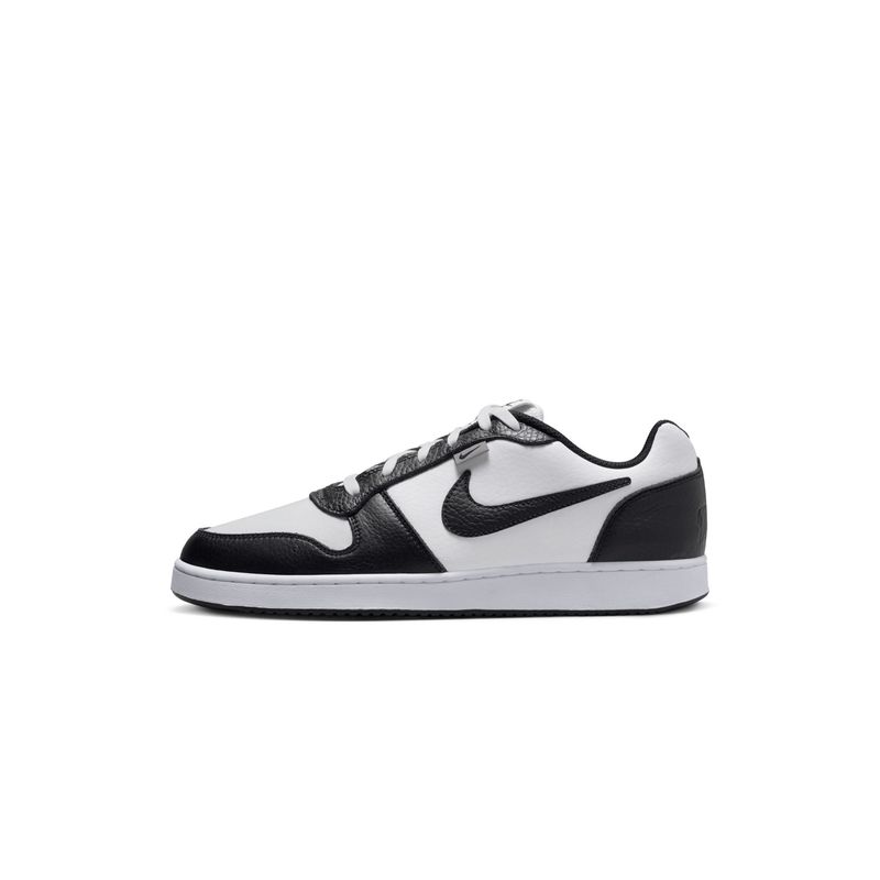Nike Ebernon Low Premium Men White Basketball Shoes (UK 9)