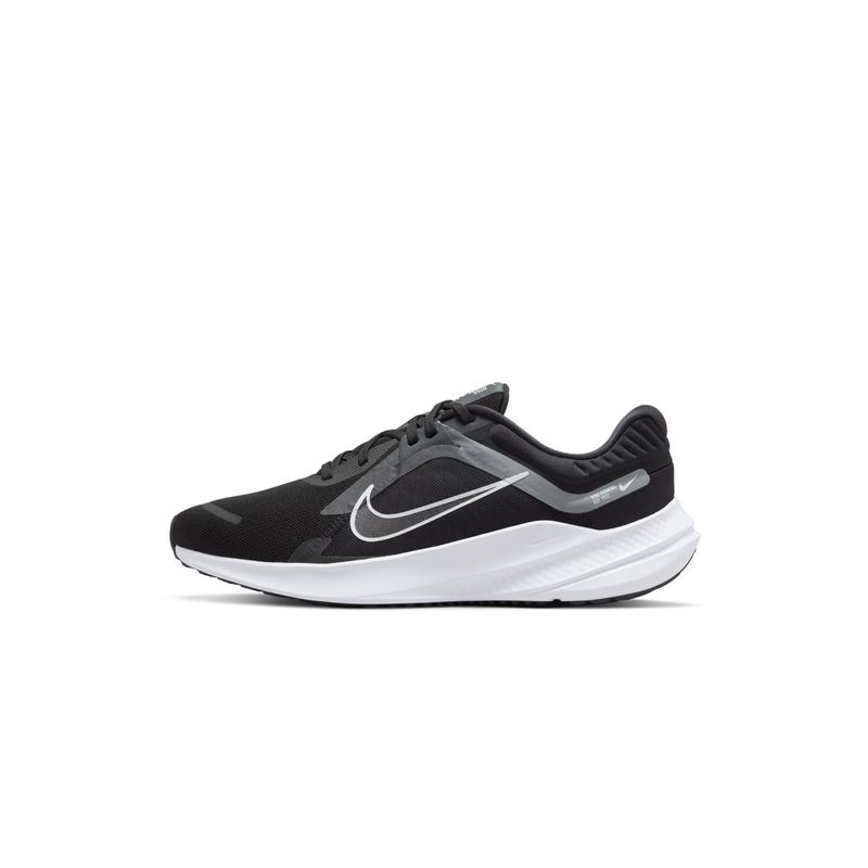 Nike Quest 5 Men Black Running Shoes (UK 6 (EU 40))