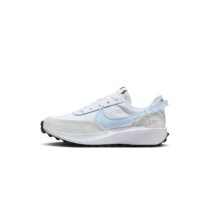 Nike Waffle Debut Women White Running Shoes (UK 3.5)