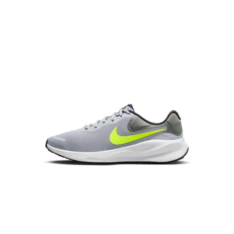 Nike Revolution 7 Men Grey Running Shoes (UK 9)