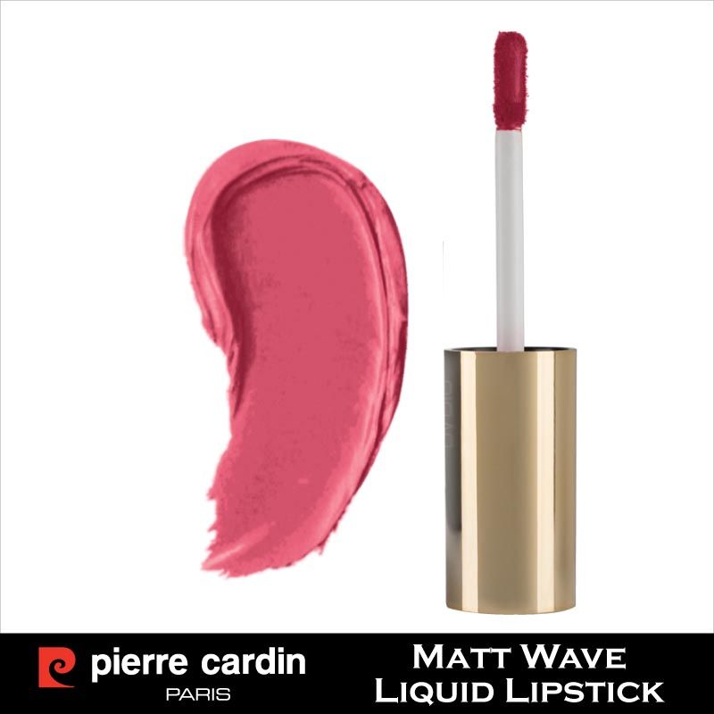 Pierre Cardin Paris - Matt Wave Liquid Lipstick Ultra Long Lasting 725-Hot Nude