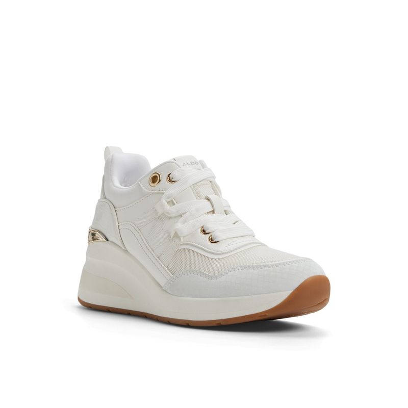 Aldo THALIRIA-IN100 White Synthetic Sneakers (US 7)