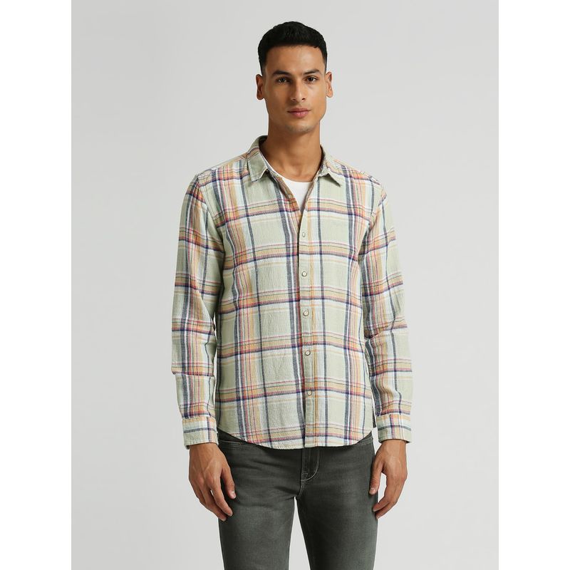 Pepe Jeans Ruel Open Structure Check Shirt (XL)