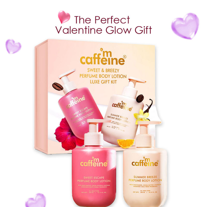Buy MCaffeine Sweet & Breezy Perfume Lotion Gift Kit – Valentine's
