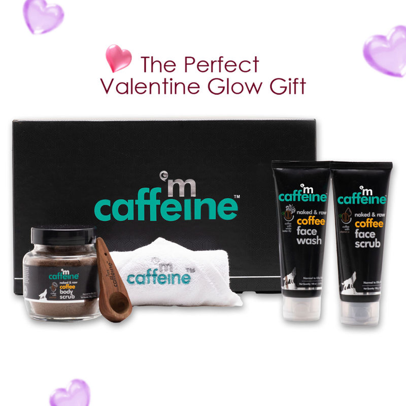 MCaffeine Coffee Moment Skin Care Gift Kit – Valentine’s Day Self-Care Skincare Set