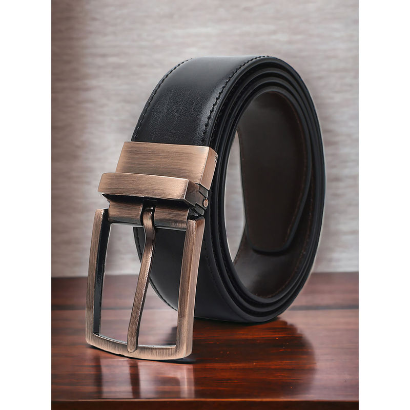 Crusset Reversible Formal Belt in Black (36)