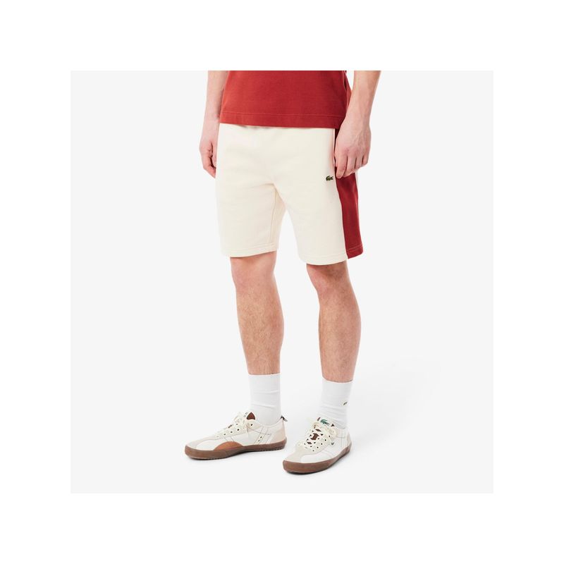 Lacoste Cotton Fleece Colour-Block Shorts (04 - M)