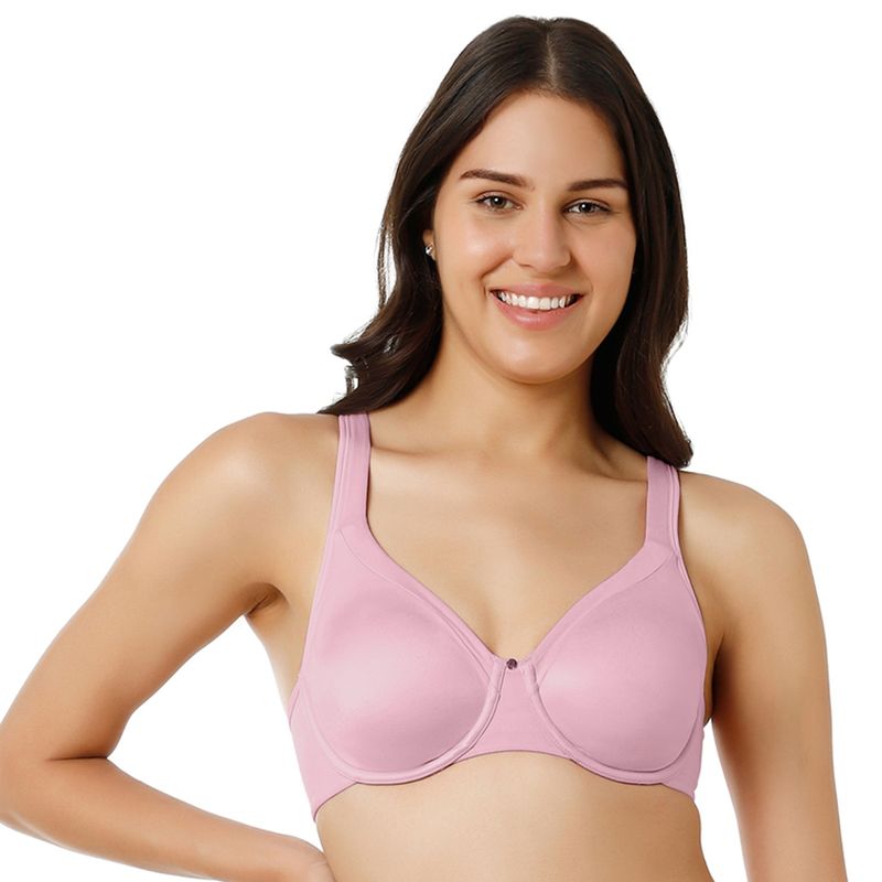 Amante Solid Non Padded Wired Full Coverage Super Support Bra (40C)