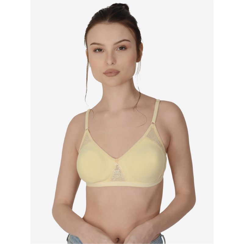 Mod & Shy Solid Non Padded Non-wired Seamless Bra (36B)
