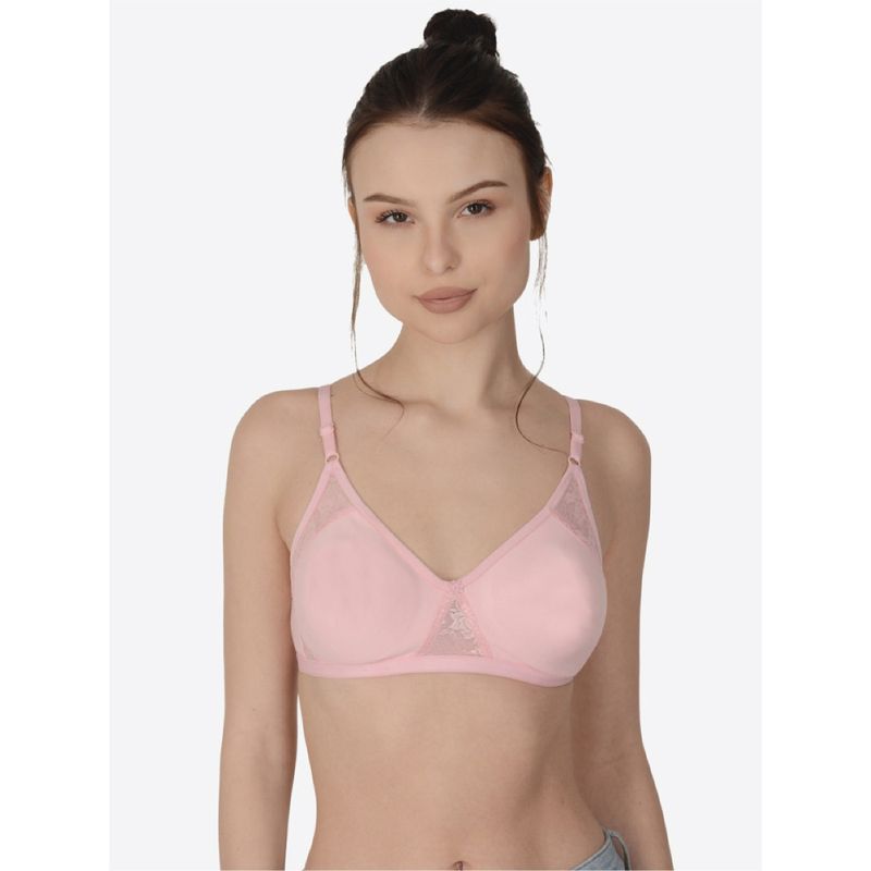 Mod & Shy Solid Non Padded Non-wired Seamless Bra (38B)
