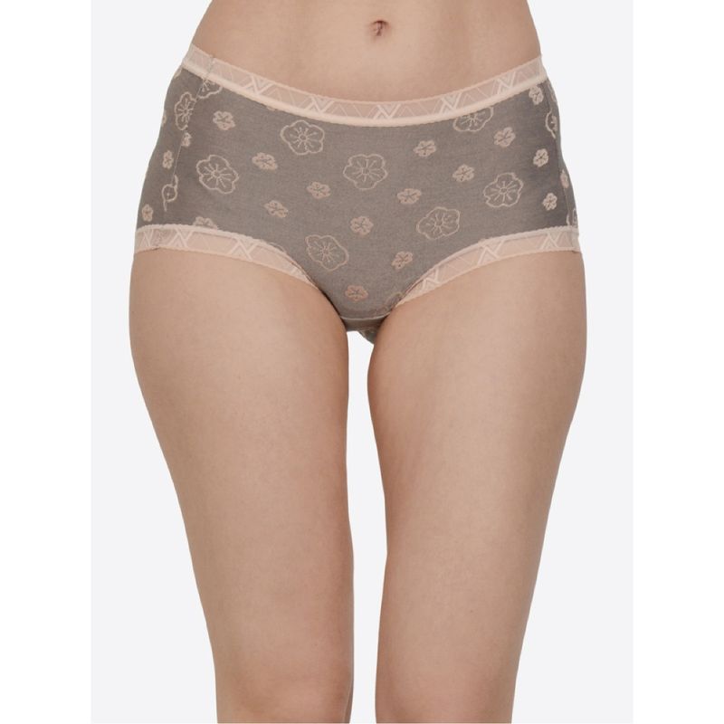 Mod & Shy Floral Printed Hipster Brief (XS)