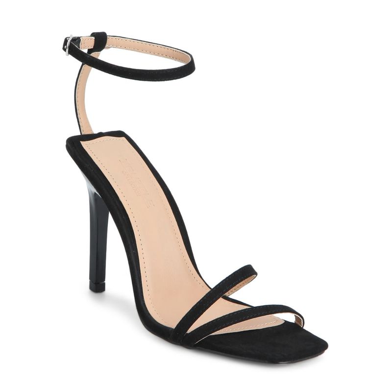 Three strap black hotsell heels