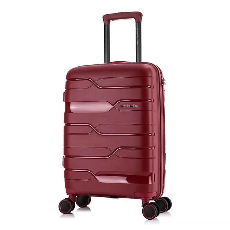 Nasher Miles Paris Hard-Sided Polypropylene Cabin Maroon Trolley Bag (S)