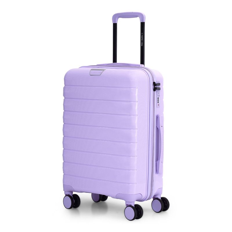 Nasher Miles Vienna Hard-Sided Polypropylene Purple Trolley Bag: Buy ...