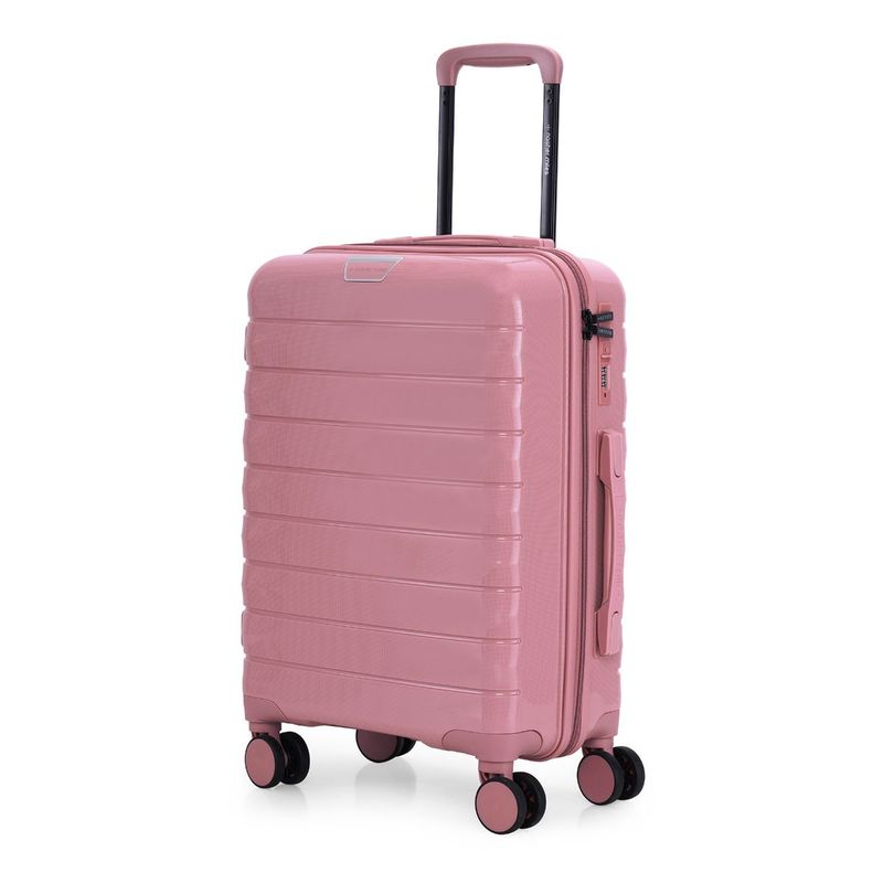 Buy Nasher Miles Vienna HardSided Polypropylene Pink Trolley Bag Online