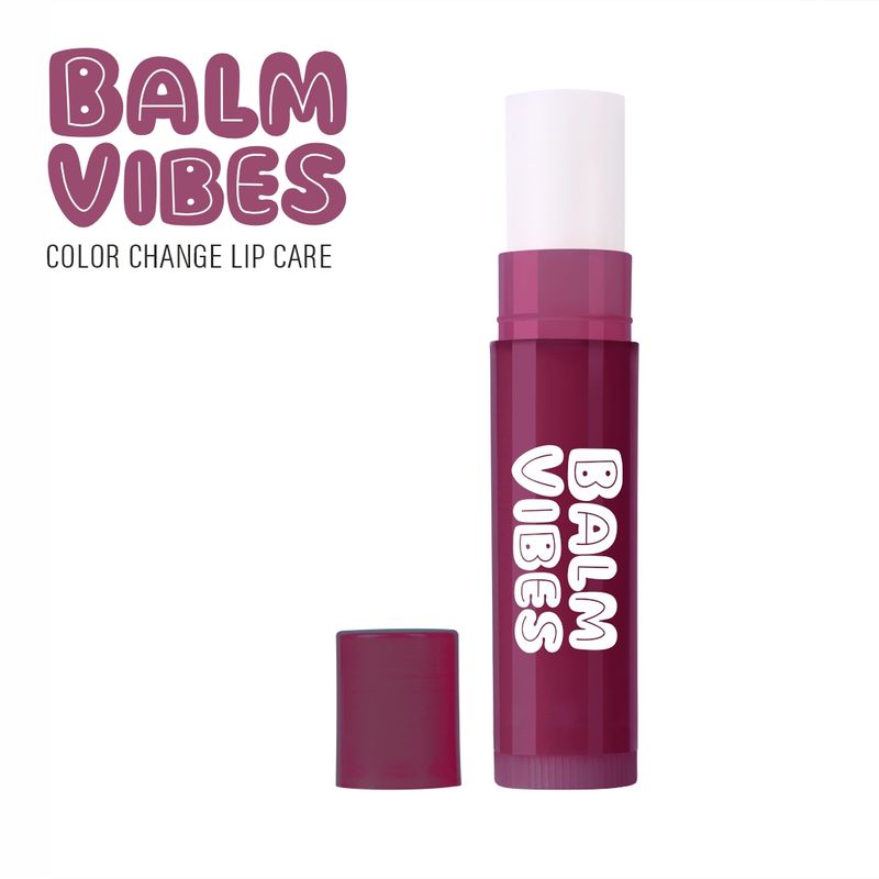 Matt look Balm Vibes Color Change Lip Balm - Plum Plush