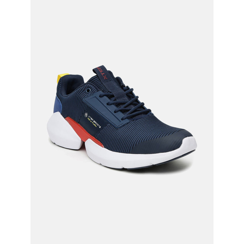 XTEP Blue Solid Sneakers - EURO 44