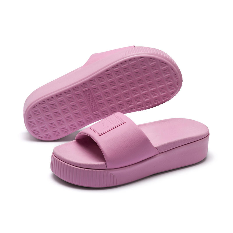 Buy Puma Platform Slide Wns Pale Pink Slider 6 Online