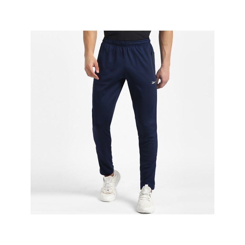 Buy Reebok Wor Sl Trckstr Pant Navy Blue Training Track Pant Online