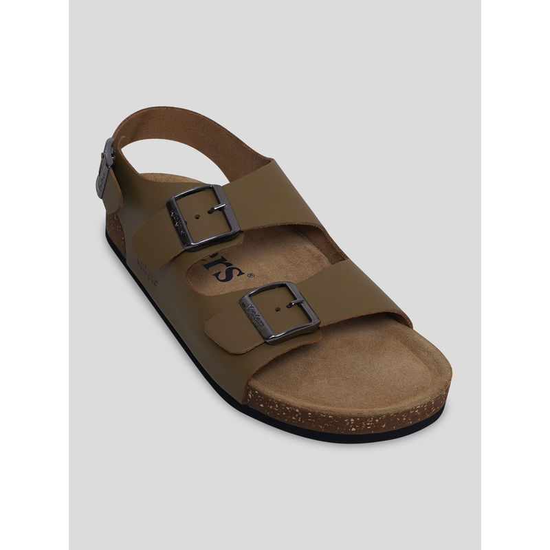 Kickers Men Kang Khaki Sandals (EURO 41)