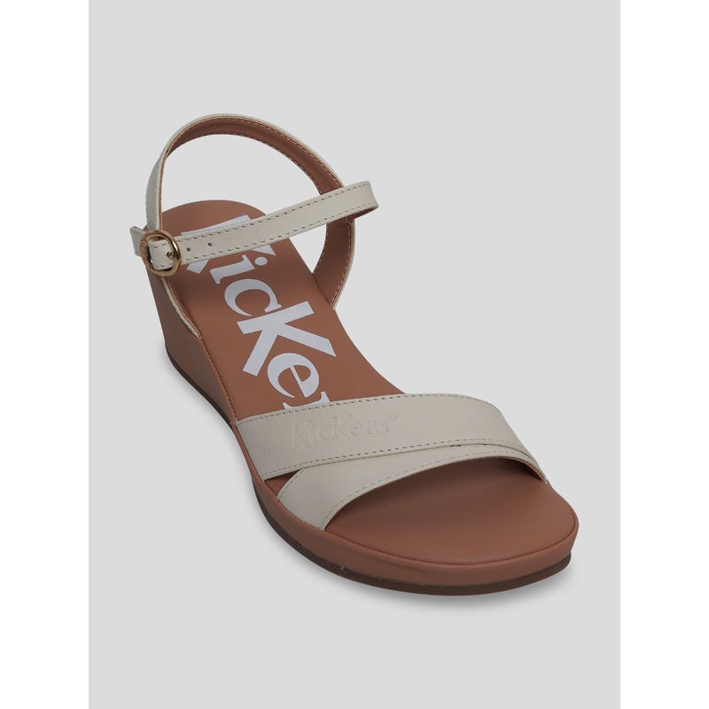 Kickers Women Buri Grey Wedges (EURO 36)