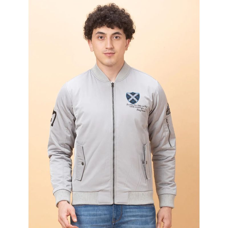 Being Human Mens Lt.Grey Jacket (3XL)