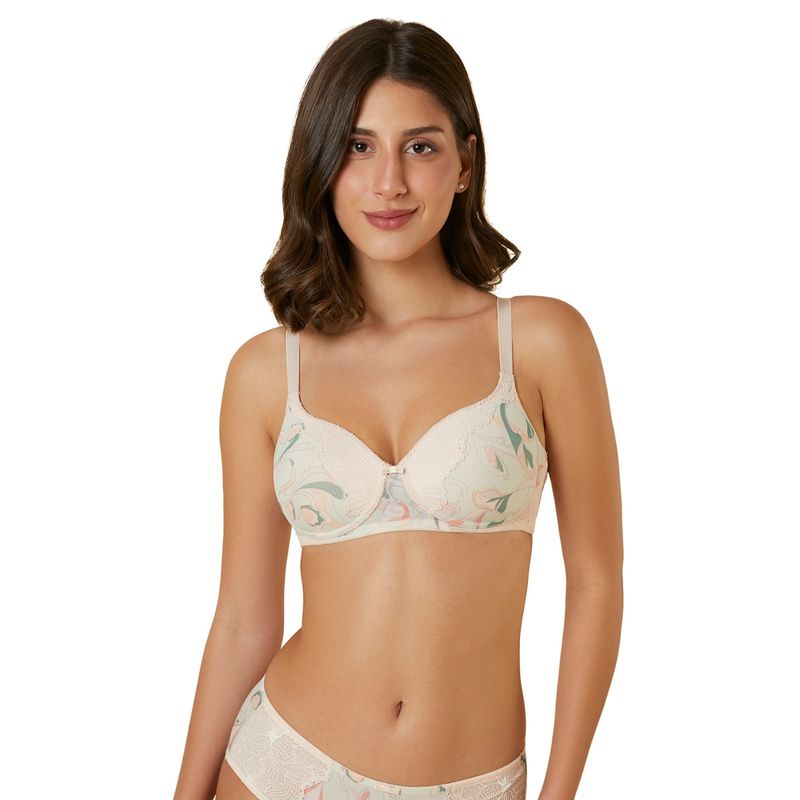 Triumph Groovy Spotlight Padded Non-Wired Bra (34C) (34C)