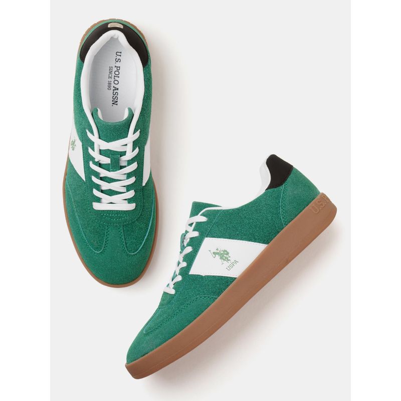U.S. POLO ASSN. SKYLAR Men Sneaker - Green (UK 10)