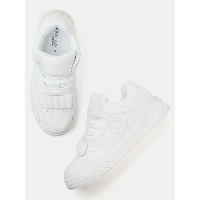 U.S. POLO ASSN. MARK Men Sneaker - White (UK 7)