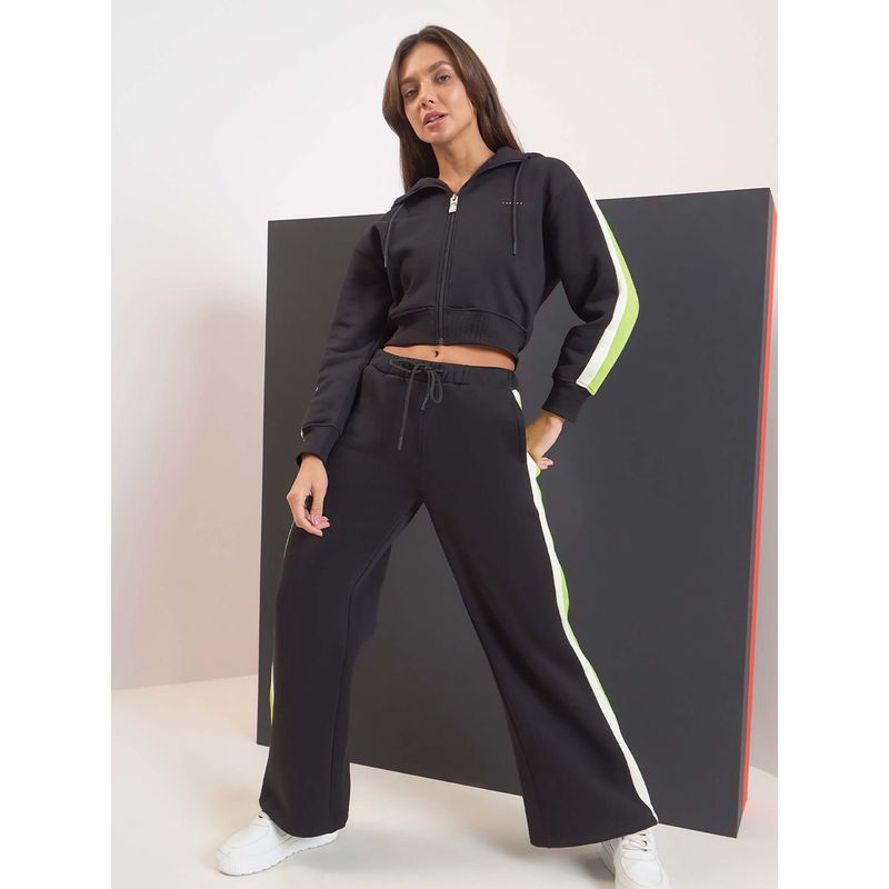 Sweet Dreams Women Black Solid Tracksuit (S)