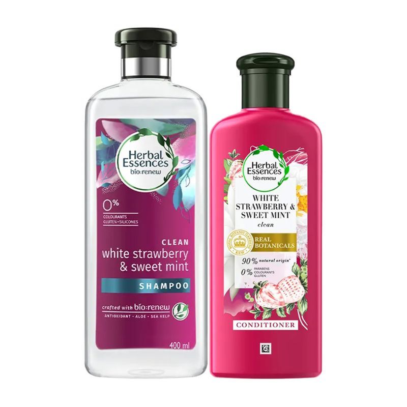 Buy Herbal Essences Strawberry Shampoo + Strawberry Conditioner Online