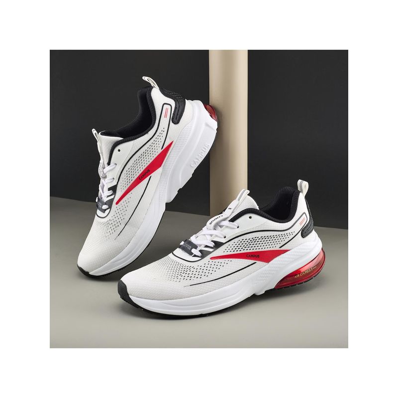 Campus Acetate White Men Running Shoes (UK 7)